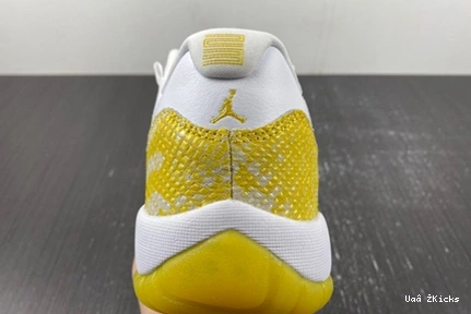 Jordan Air 678 AH7860-107 EasyMatch “Yellow 11 Low Snakeskin” 0926